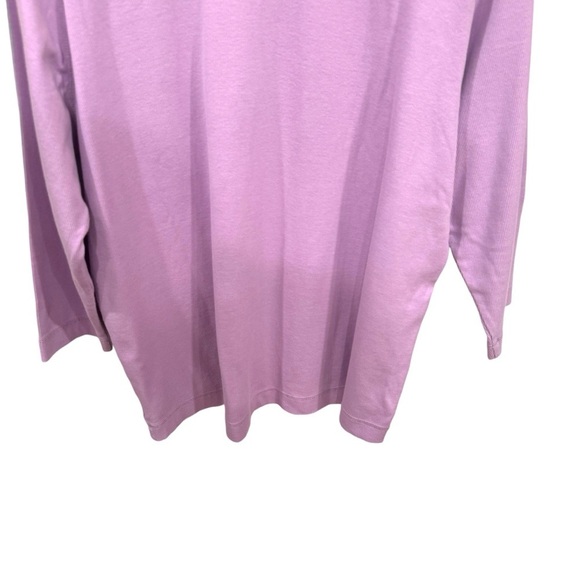 EDDIE BAUER Women's Lavender‎ V-Neck 3/4 Sleeve Pullover Sweatshirt Size XXL - Picture 7 of 10